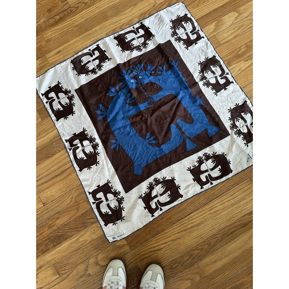 Aniunik Scandanavin Folk Art Tapestry